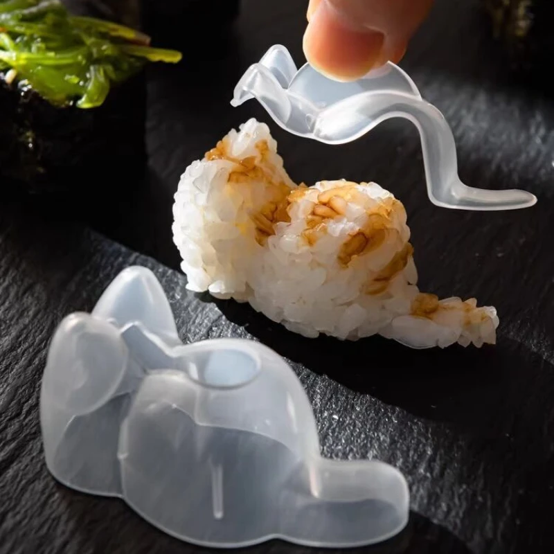 Baby Food Japan - قالب كرات الأرز على شكل قطة