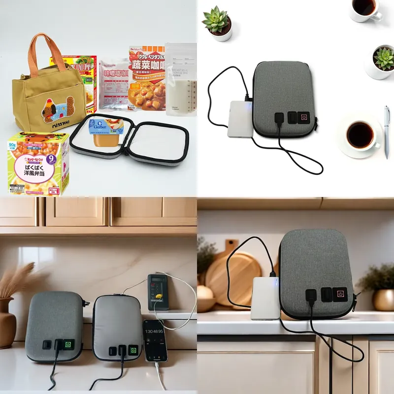 Baby Food Reusable Pouches - 【CHIMU HOME】 جهاز تسخين طعام الأطفال