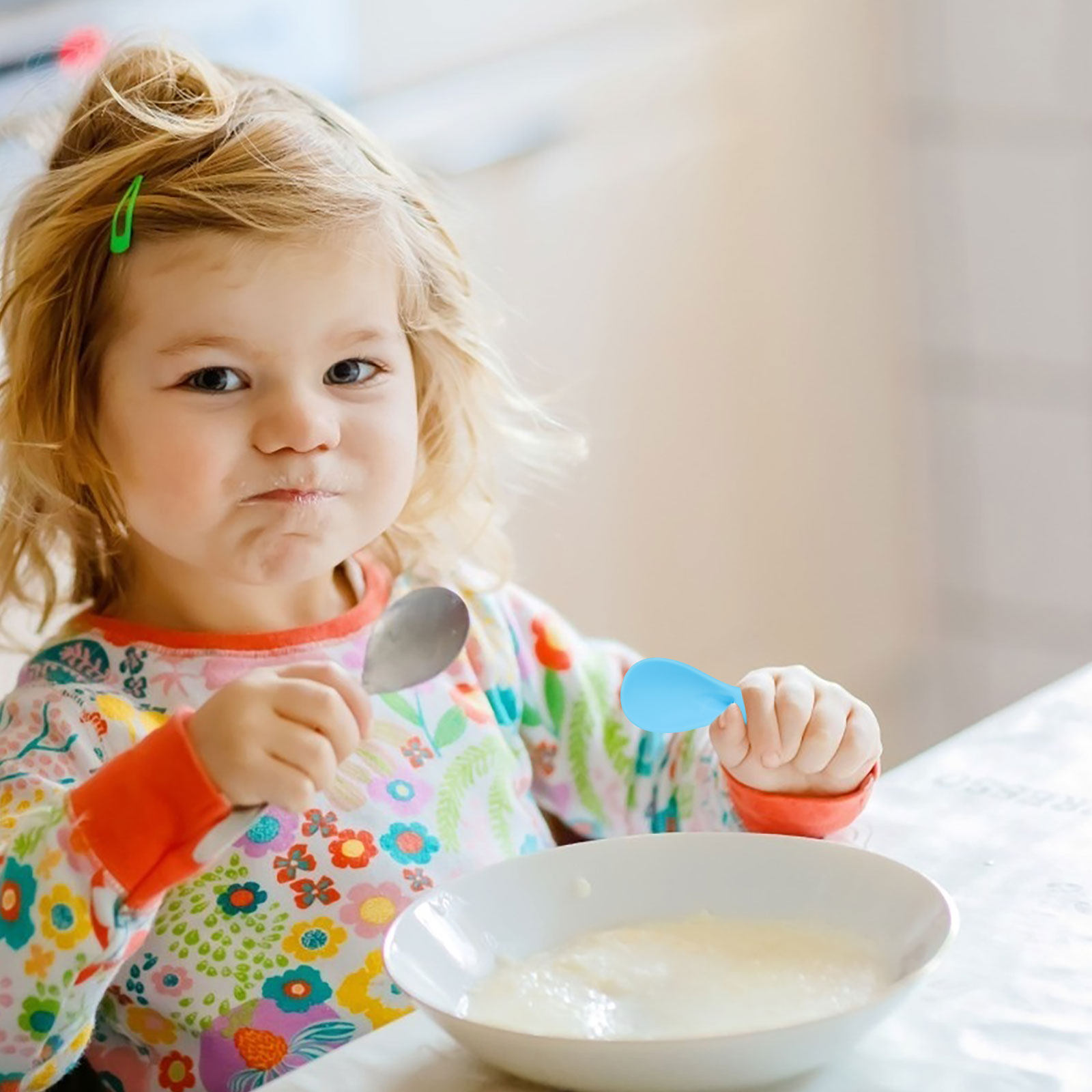 Baby Food Reusable Pouches - 4 قطع ملاعق تغذية للأطفال من