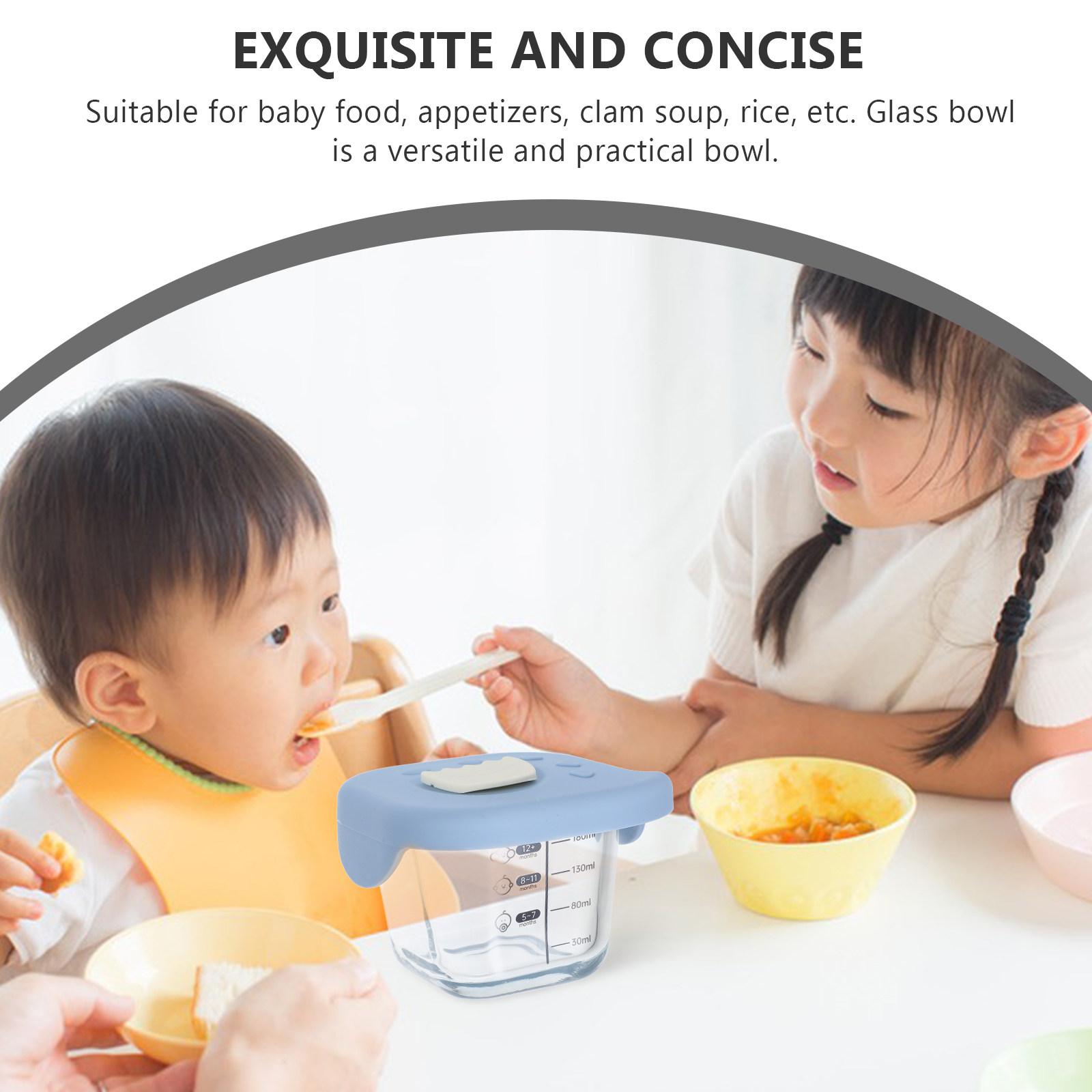 وعاء طعام زجاجي للأطفال بسعة ك - مراجعة Baby Food Glass Containers وسعره