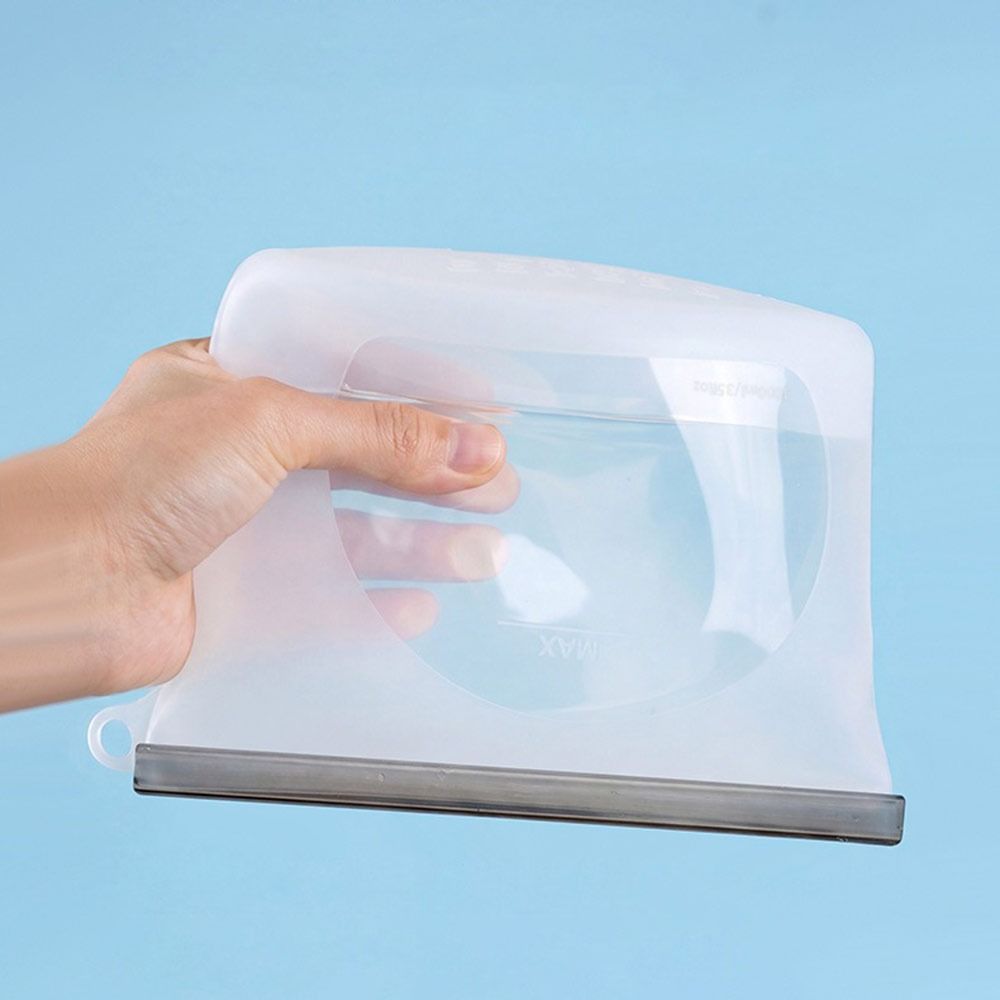 أكياس سيليكون لحفظ الطعام مقاو - مراجعة Food Pouch Reusable وسعره