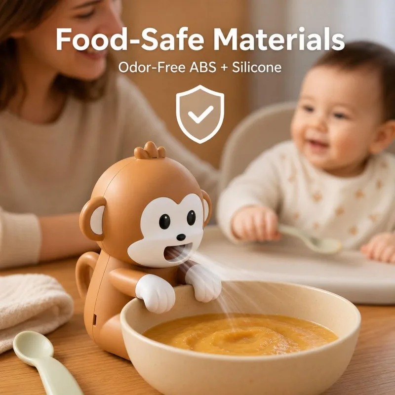 مروحة تبريد طعام محمولة على شك - مراجعة Baby Food Kids وسعره