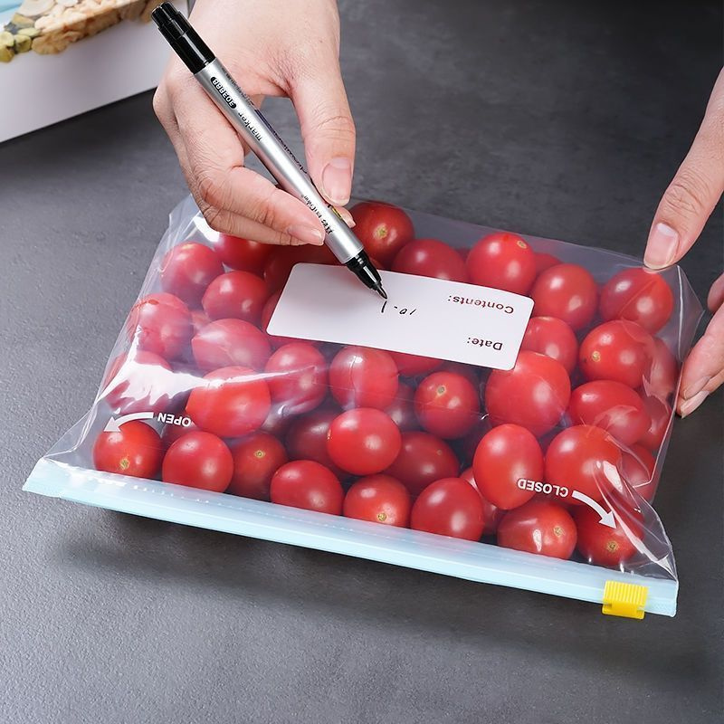 100 قطعة أكياس تخزين المواد ال - مراجعة Food Pouch Reusable وسعره