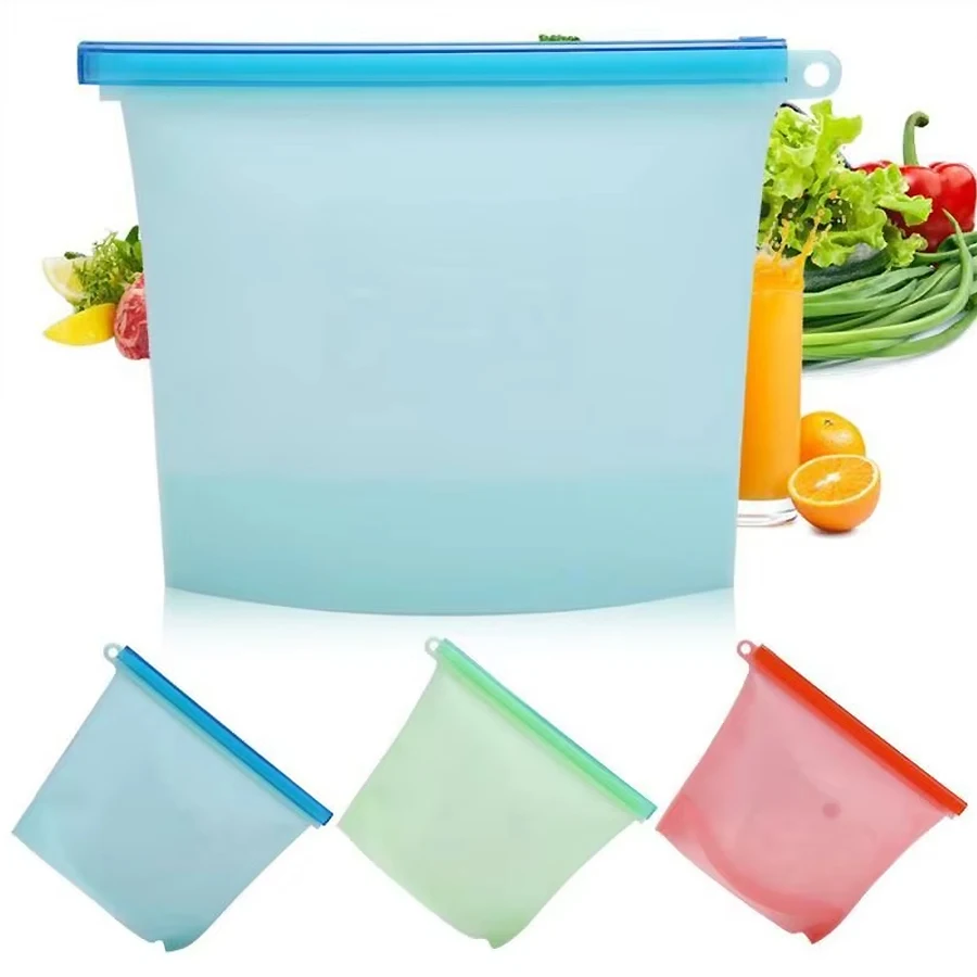 حقيبة تخزين طعام سيليكون قابلة - مراجعة Food Pouch Reusable وسعره
