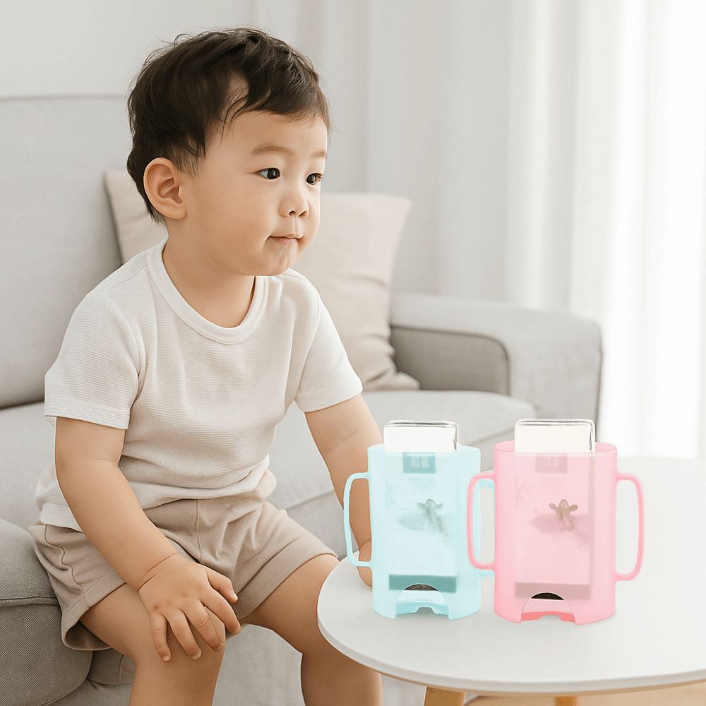حامل أكياس بلاستيكية محمول قاب - مراجعة Baby Food Reusable Pouches وسعره