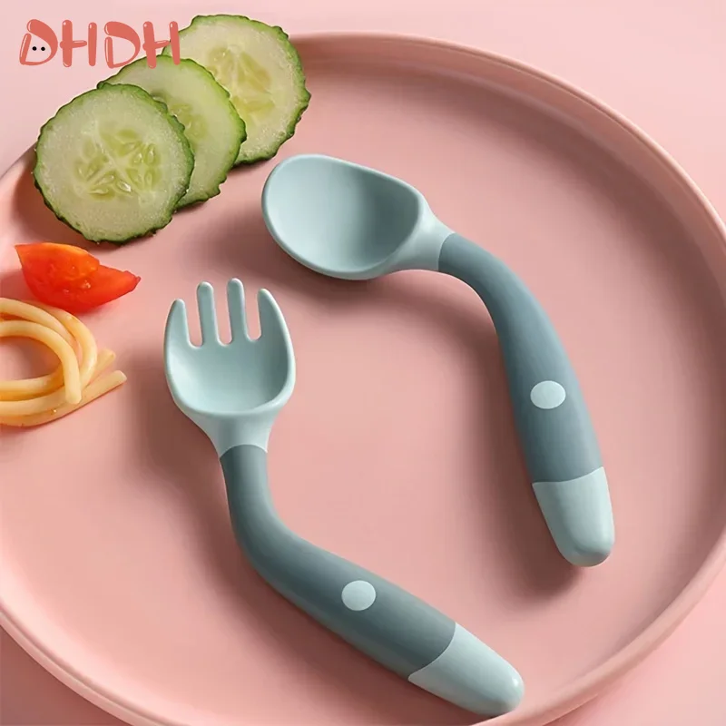 مجموعة ملعقة وشوكة من السيليكو - مراجعة Baby Food Kit وسعره