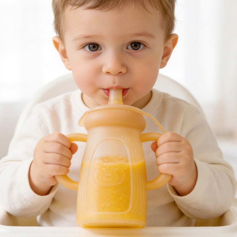XXFE حقيبة طعام مريحة من السيل - مراجعة Baby Food Reusable Pouches وسعره