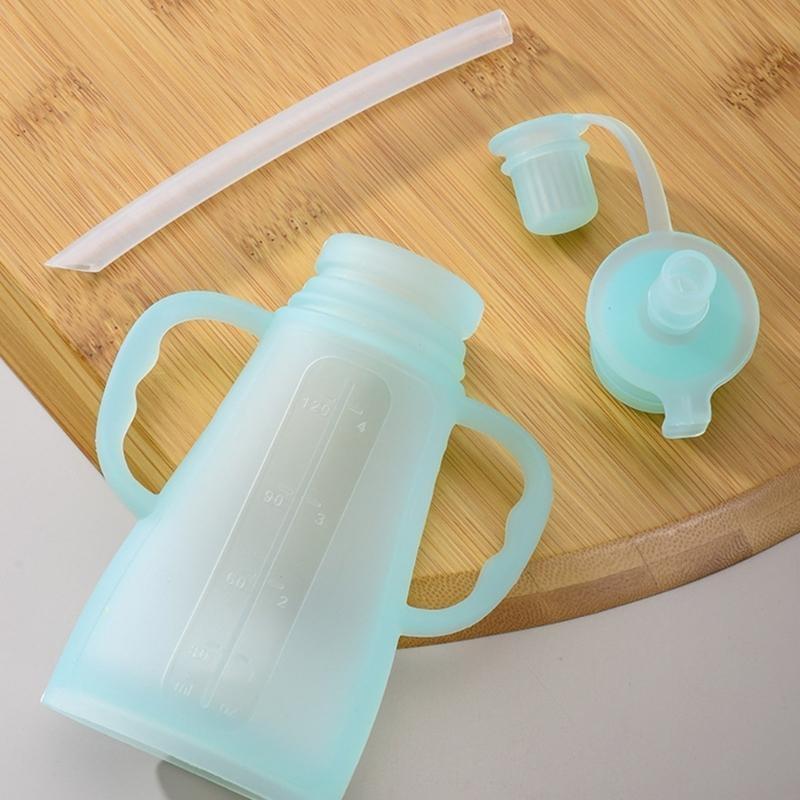 المحمولة مانعة للتسرب سيليكون  - مراجعة Baby Food Reusable Pouches وسعره