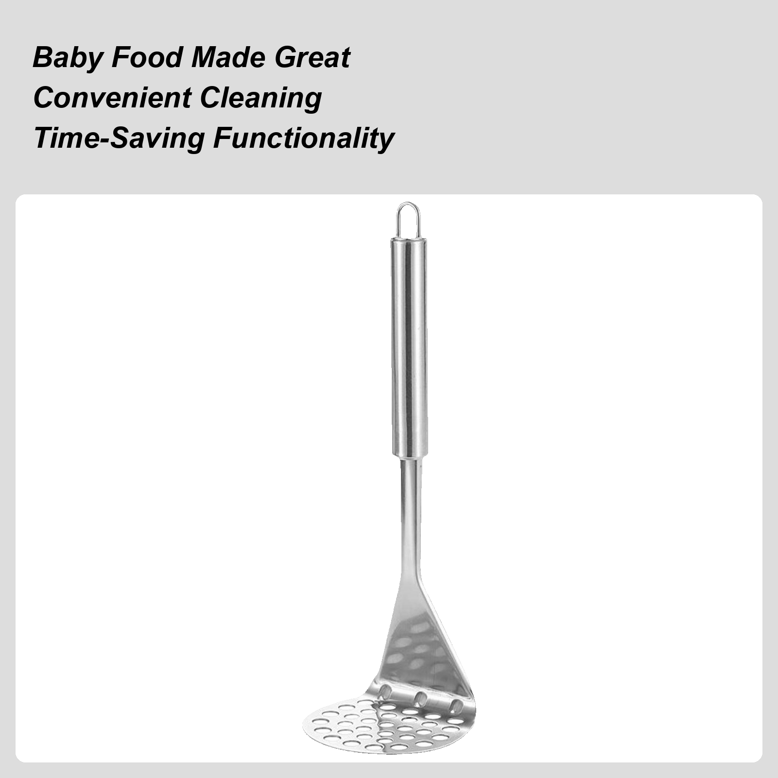 هراسة بطاطس معدنية أداة سحق ال - مراجعة Baby Food Avocado وسعره
