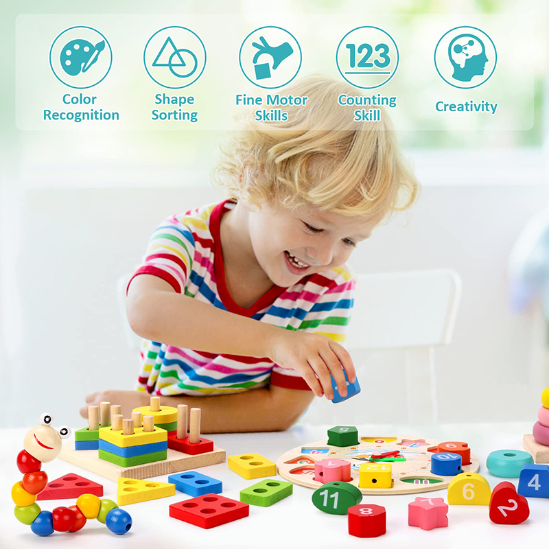 مونتيسوري ألعاب خشبية للأطفال  - مراجعة Baby Food Kit وسعره