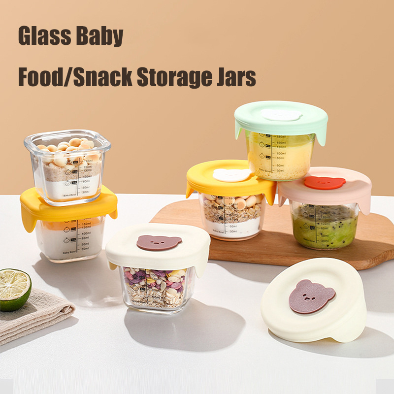 برطمانات تخزين أغذية الأطفال ا - مراجعة Baby Food Glass Containers وسعره
