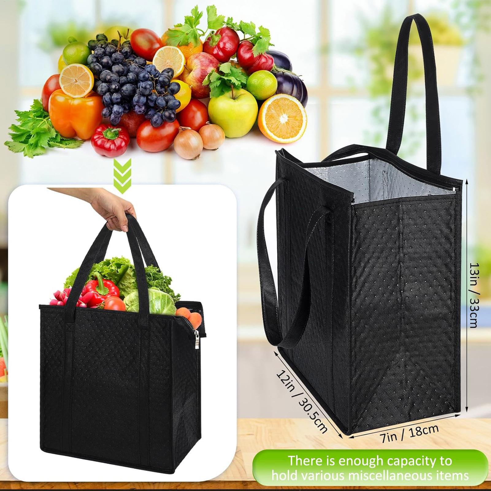 حقيبة حرارية كبيرة السعة مانعة - مراجعة Food Pouch Reusable وسعره