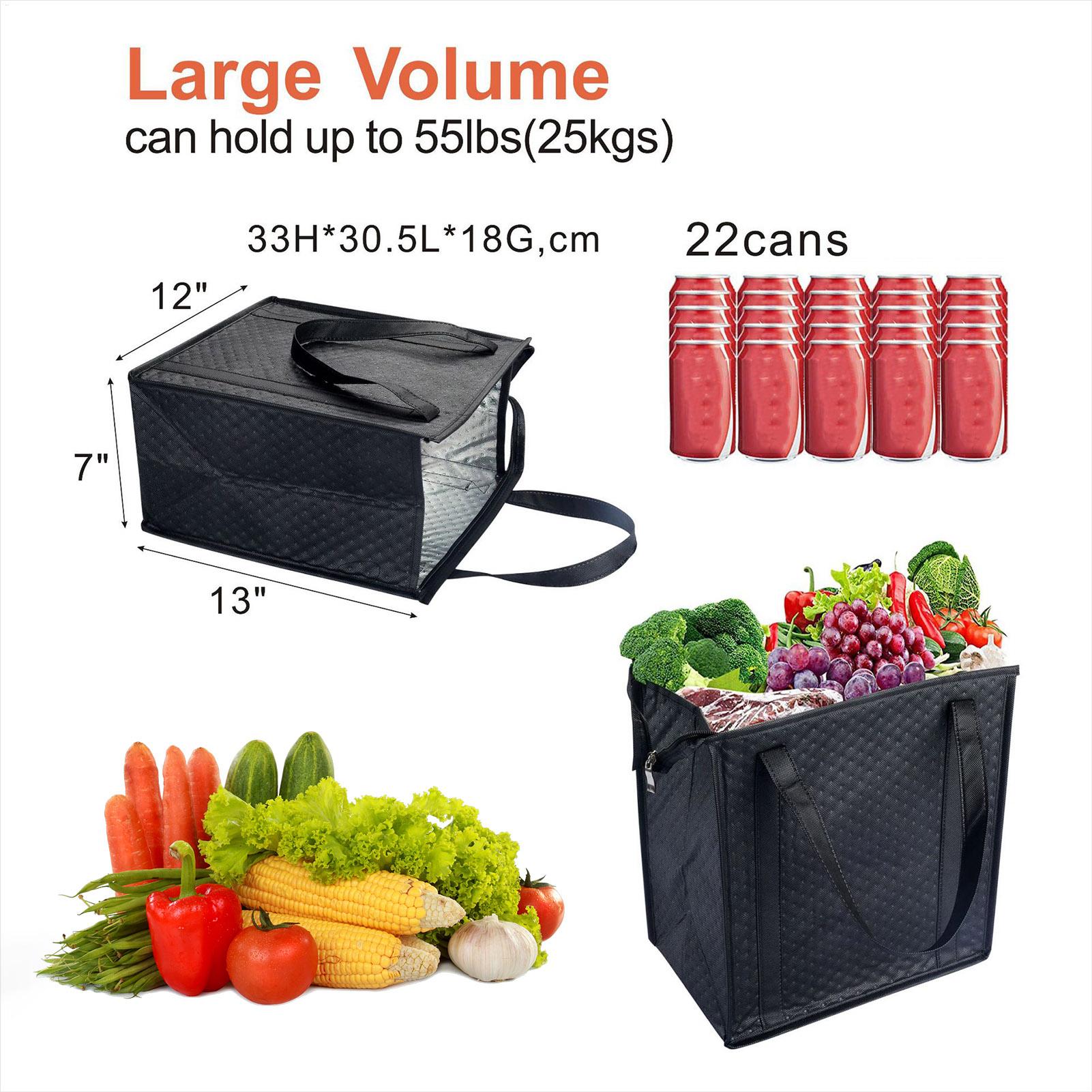 حقيبة حرارية كبيرة السعة مانعة - مراجعة Food Pouch Reusable وسعره